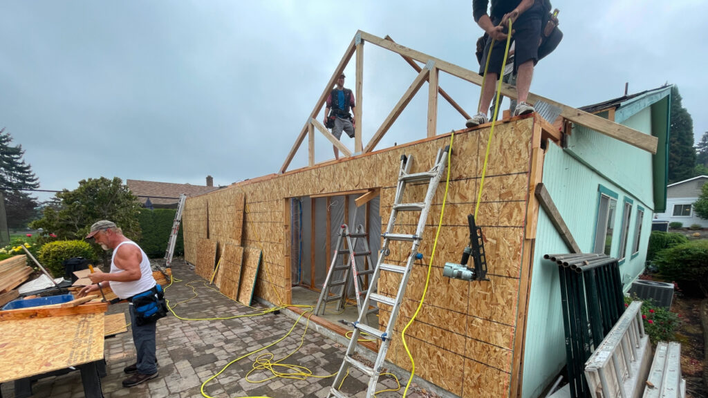 all building contractors during home remodel
