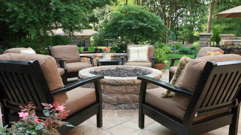 stainless and waterproof patio furnitures