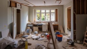 kitchen demolition to start home remodeling